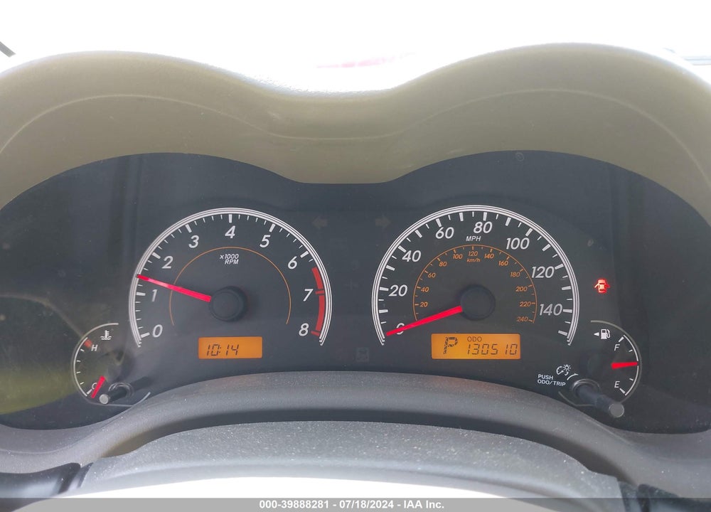 2009 TOYOTA COROLLA XLE VIN: 2T1BU40E79C163800