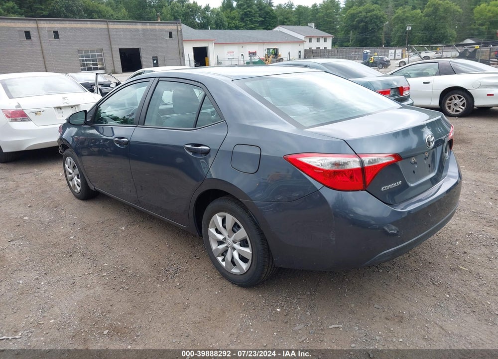 2014 TOYOTA COROLLA LE VIN: 5YFBURHEXEP026295