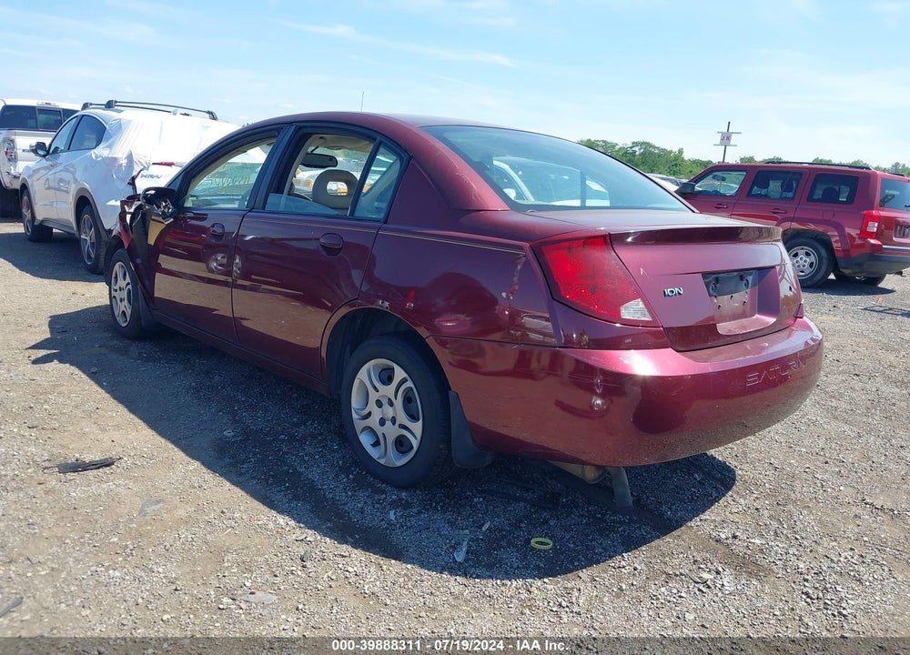 2003 SATURN ION 2 VIN: 1G8AJ52FX3Z186169