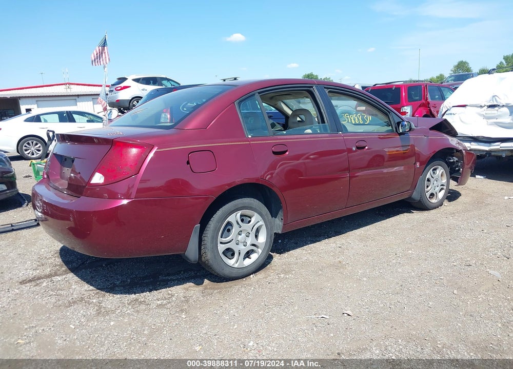 2003 SATURN ION 2 VIN: 1G8AJ52FX3Z186169
