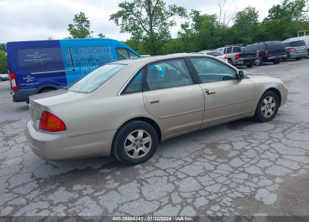 2000 TOYOTA AVALON XL VIN: 4T1BF28B4YU035360