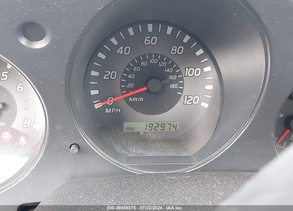 2002 NISSAN XTERRA XE VIN: 5N1ED28Y12C545783