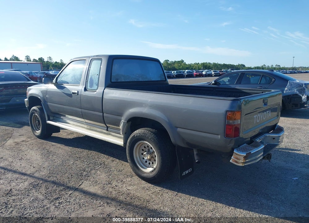 1989 TOYOTA PICKUP 1/2 TON EX LNG WHLBSE DLX VIN: JT4RN13P2K0003167