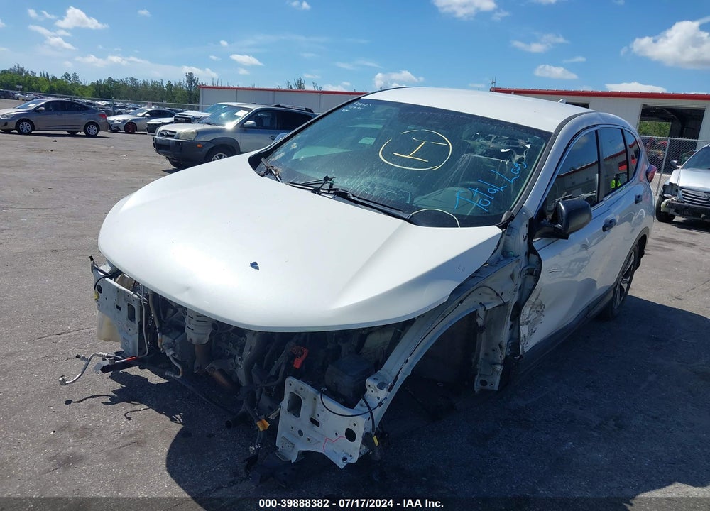 2019 HONDA CR-V LX VIN: 2HKRW5H37KH415825