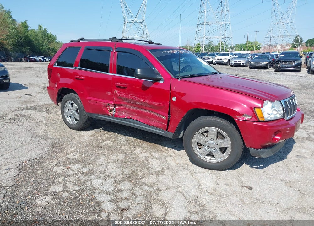 2006 JEEP GRAND CHEROKEE LIMITED VIN: 1J4HR58N66C102216