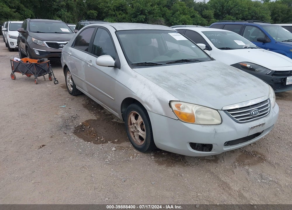 2009 KIA SPECTRA EX VIN: KNAFE221395667834
