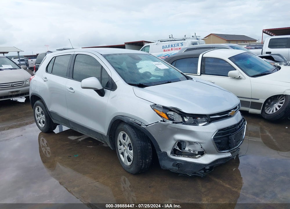 2019 CHEVROLET TRAX LS VIN: 3GNCJKSB8KL162041
