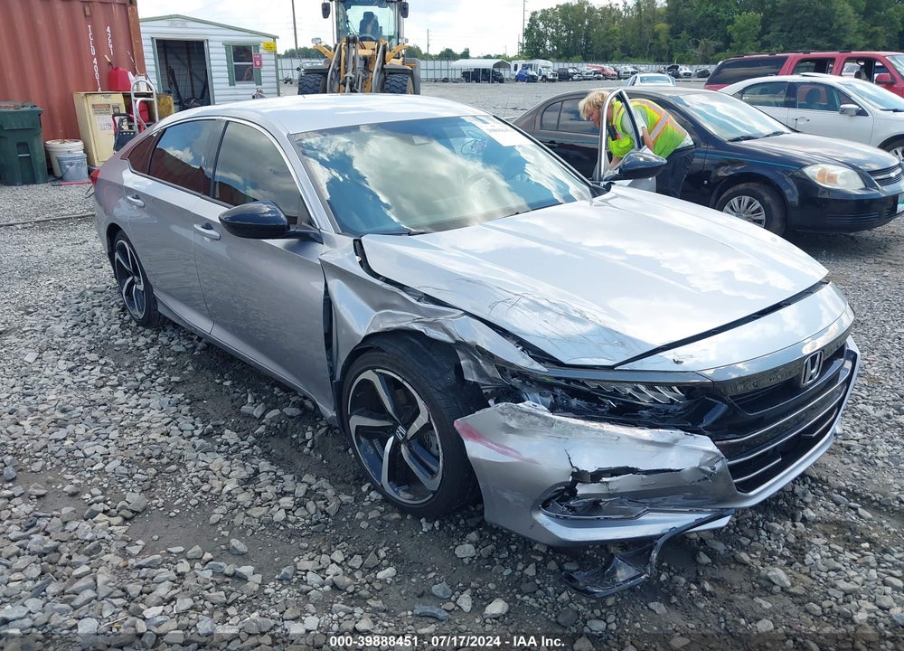 2022 HONDA ACCORD SPORT VIN: 1HGCV1F37NA100136