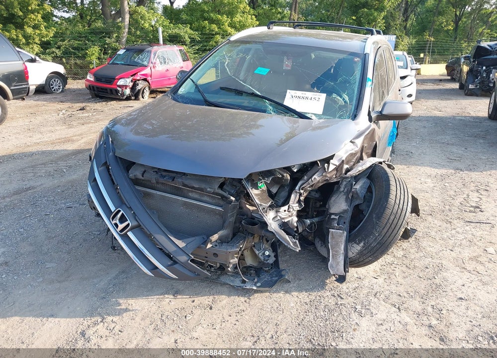 2012 HONDA CR-V EX-L VIN: 5J6RM4H76CL002112