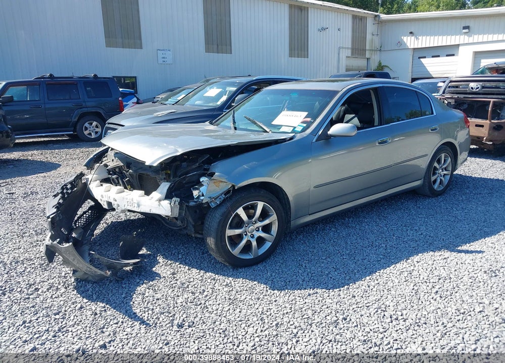 2005 INFINITI G35X VIN: JNKCV51F95M309804
