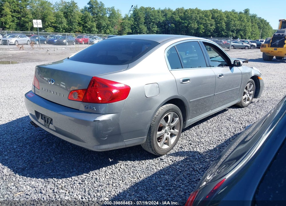 2005 INFINITI G35X VIN: JNKCV51F95M309804