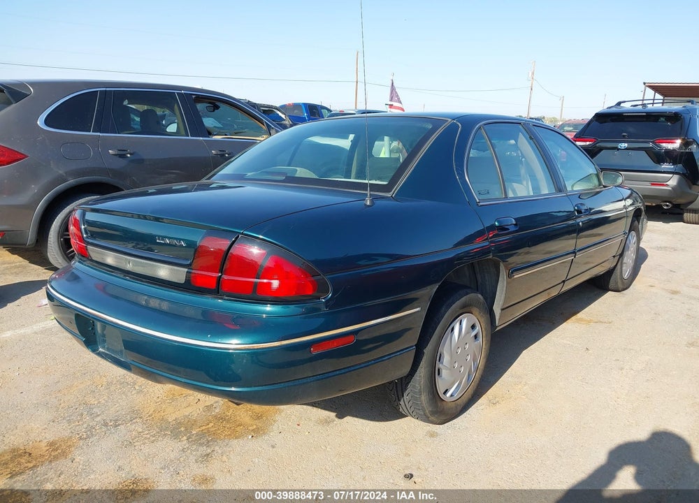 1997 CHEVROLET LUMINA POLICE VIN: 2G1WL52M7V9222698