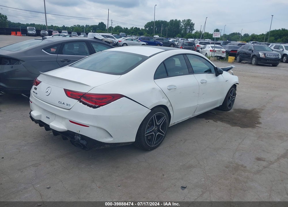 2021 MERCEDES-BENZ AMG CLA 35 4MATIC VIN: W1K5J5BB6MN171395