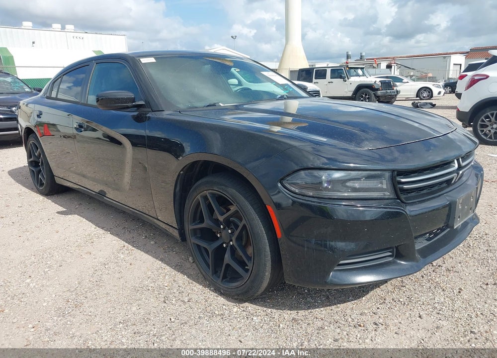 2016 DODGE CHARGER SE VIN: 2C3CDXBG5GH102828