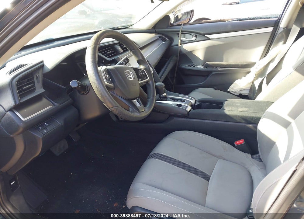 2019 HONDA CIVIC LX VIN: 19XFC2F62KE203846