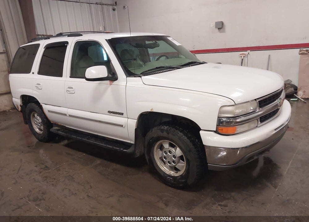 2001 CHEVROLET TAHOE LT VIN: 1GNEK13T91R154576