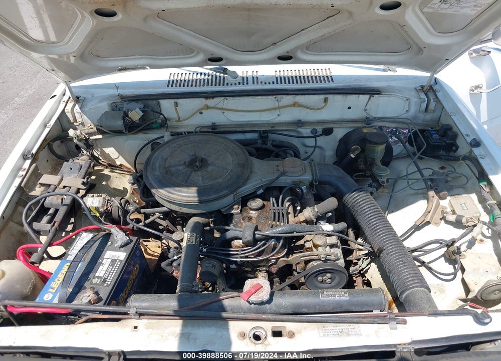 1981 ISUZU PUP VIN: JAABR14N9B0702967