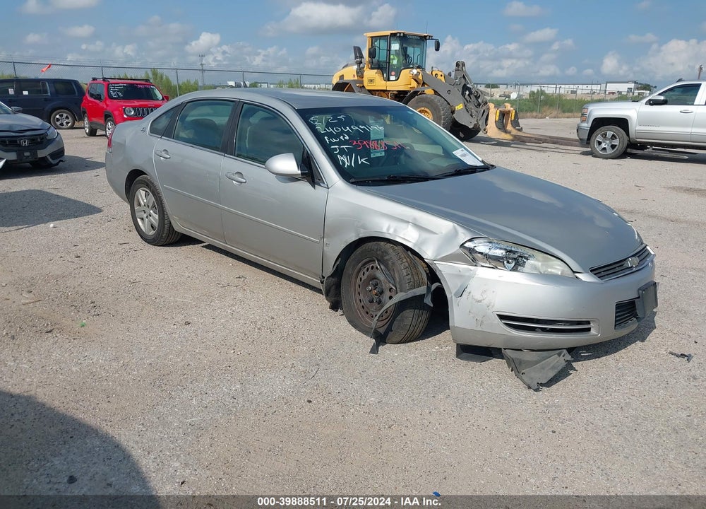 2007 CHEVROLET IMPALA LS VIN: 2G1WB58K279412064