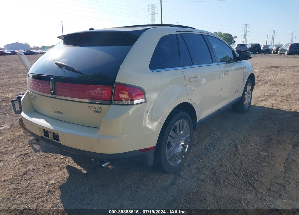 2008 LINCOLN MKX VIN: 2LMDU88C88BJ36860