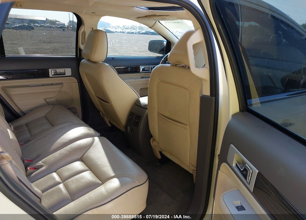 2008 LINCOLN MKX VIN: 2LMDU88C88BJ36860