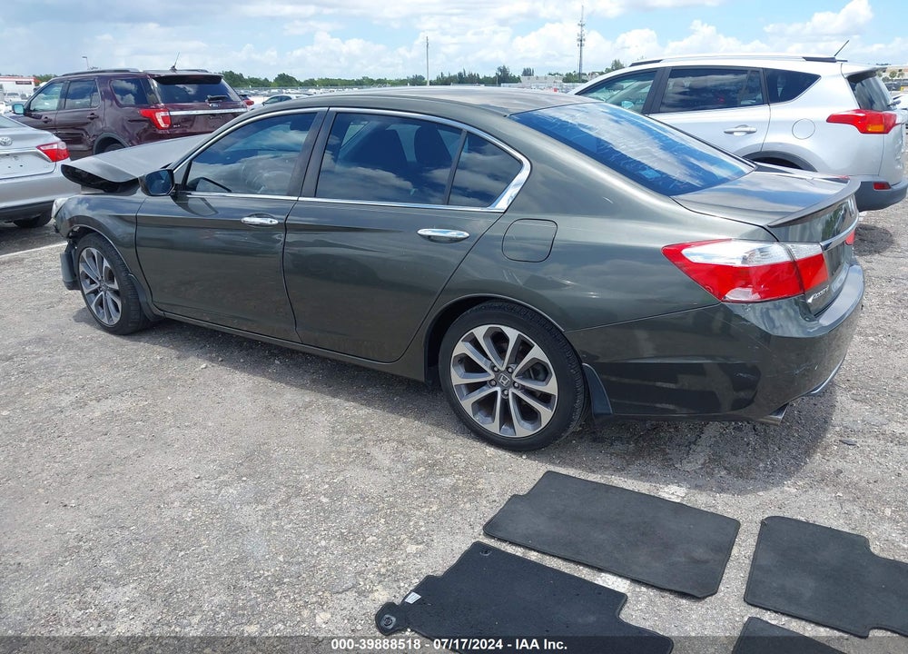 2015 HONDA ACCORD SPORT VIN: 1HGCR2F55FA024008