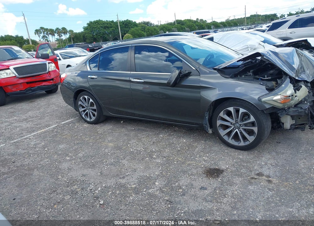2015 HONDA ACCORD SPORT VIN: 1HGCR2F55FA024008