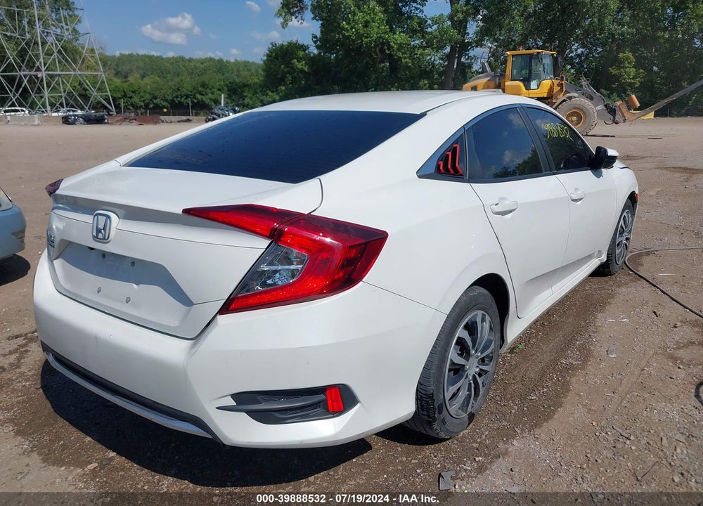 2019 HONDA CIVIC LX VIN: 2HGFC2F65KH526245