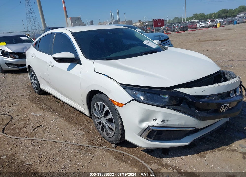 2019 HONDA CIVIC LX VIN: 2HGFC2F65KH526245