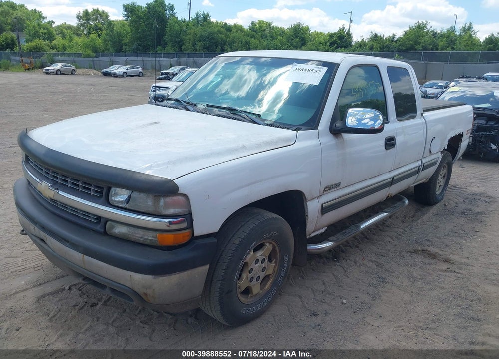 2000 CHEVROLET SILVERADO 1500 LS VIN: 1GCEK19T0YZ286989