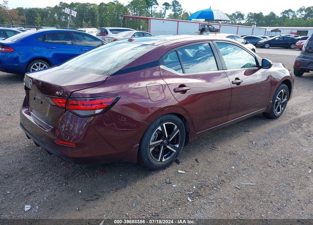 2024 NISSAN SENTRA SV XTRONIC CVT VIN: 3N1AB8CVXRY206114