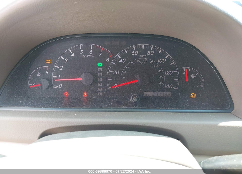 2006 TOYOTA CAMRY XLE V6 VIN: 4T1BF32KX6U626448