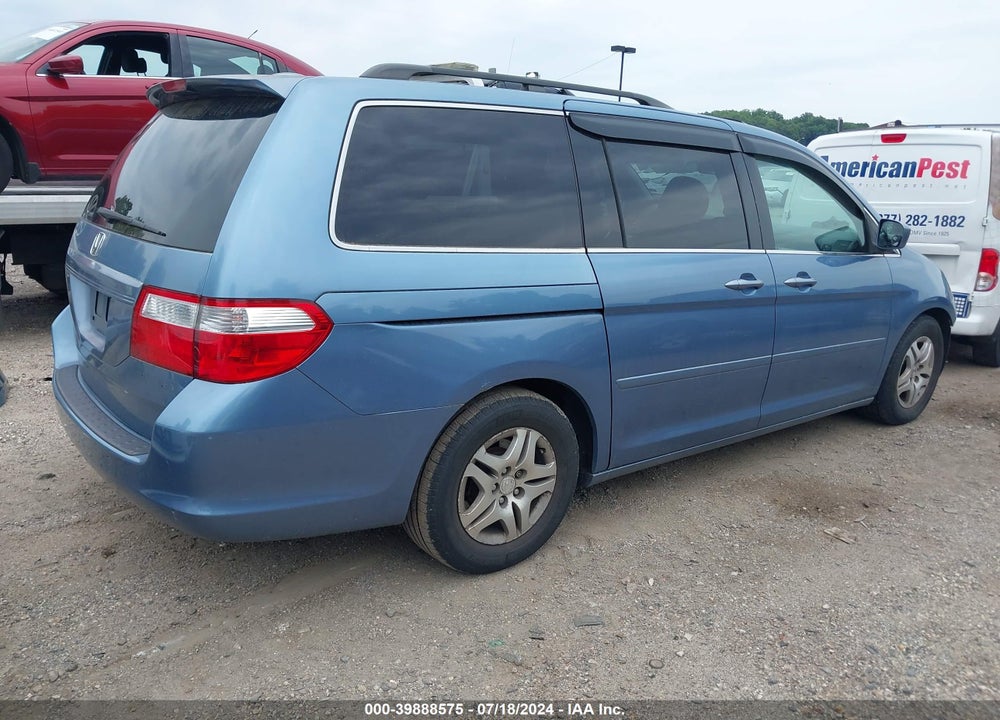 2005 HONDA ODYSSEY EX-L VIN: 5FNRL38765B116636
