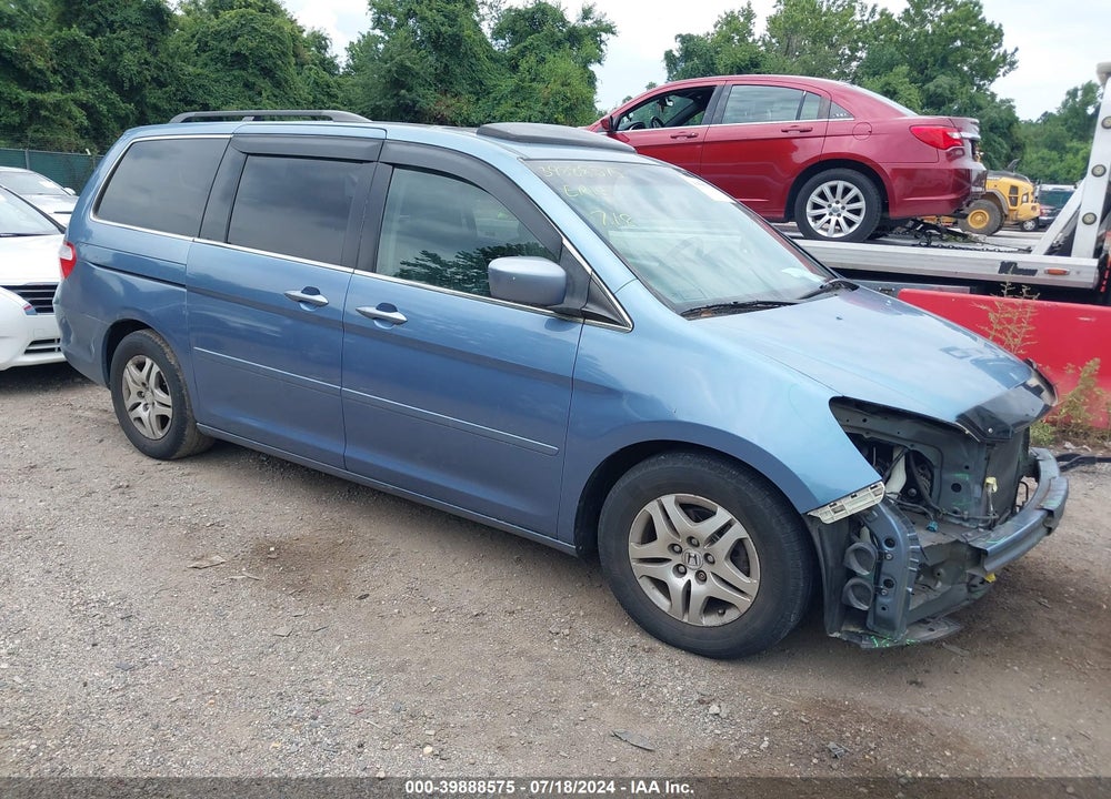 2005 HONDA ODYSSEY EX-L VIN: 5FNRL38765B116636