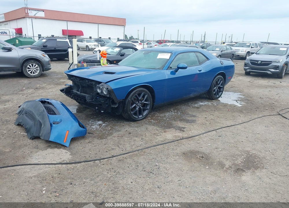2021 DODGE CHALLENGER SXT VIN: 2C3CDZAG3MH560554