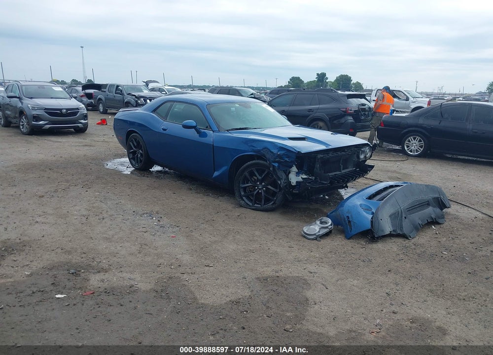2021 DODGE CHALLENGER SXT VIN: 2C3CDZAG3MH560554