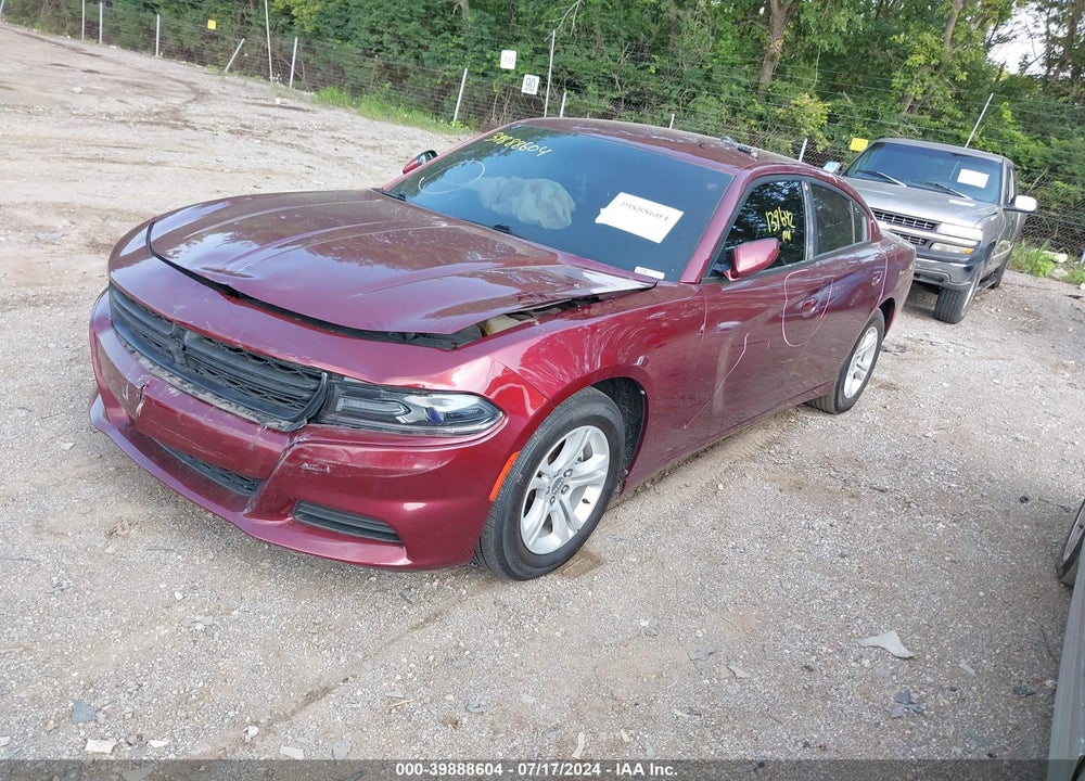 2018 DODGE CHARGER SXT RWD VIN: 2C3CDXBG3JH196618