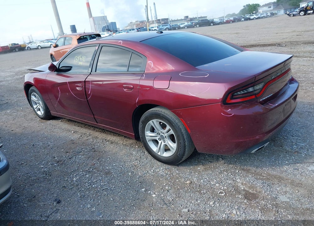 2018 DODGE CHARGER SXT RWD VIN: 2C3CDXBG3JH196618