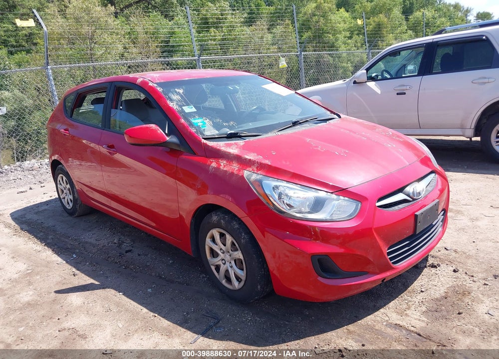 2012 HYUNDAI ACCENT GS VIN: KMHCT5AE5CU016098