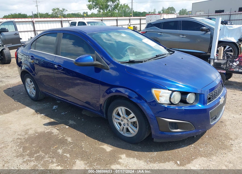 2014 CHEVROLET SONIC LT AUTO VIN: 1G1JC5SH6E4193842