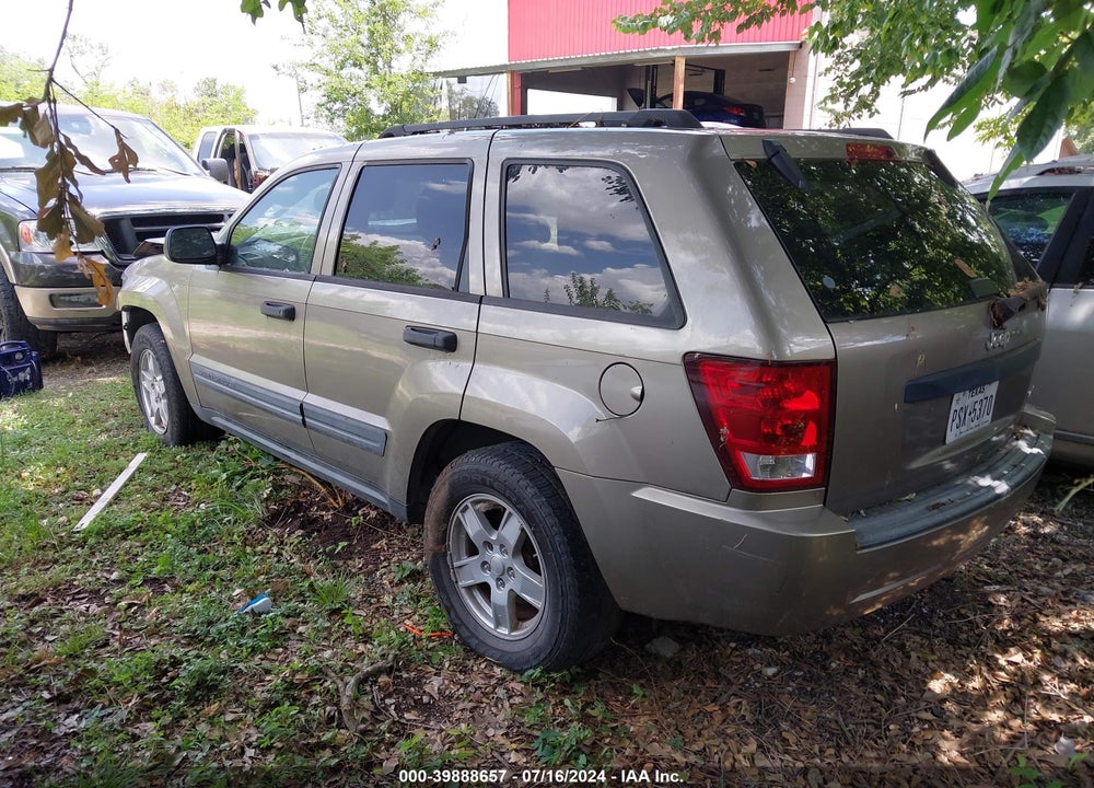 2005 JEEP GRAND CHEROKEE LAREDO VIN: 1J4GS48K65C524632