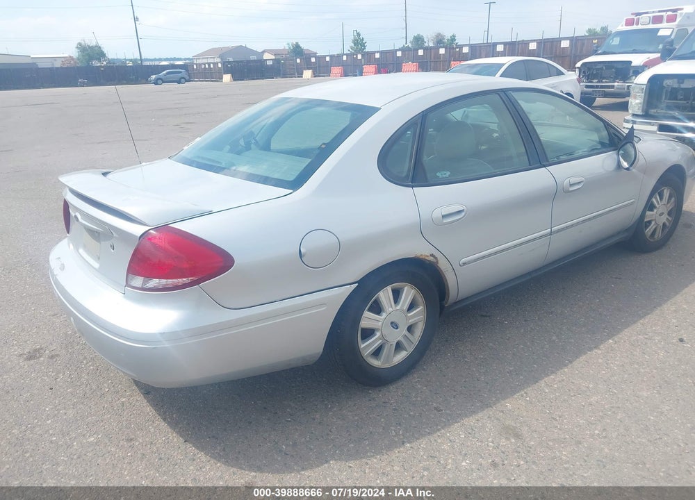 2005 FORD TAURUS SEL VIN: 1FAFP56205A255363