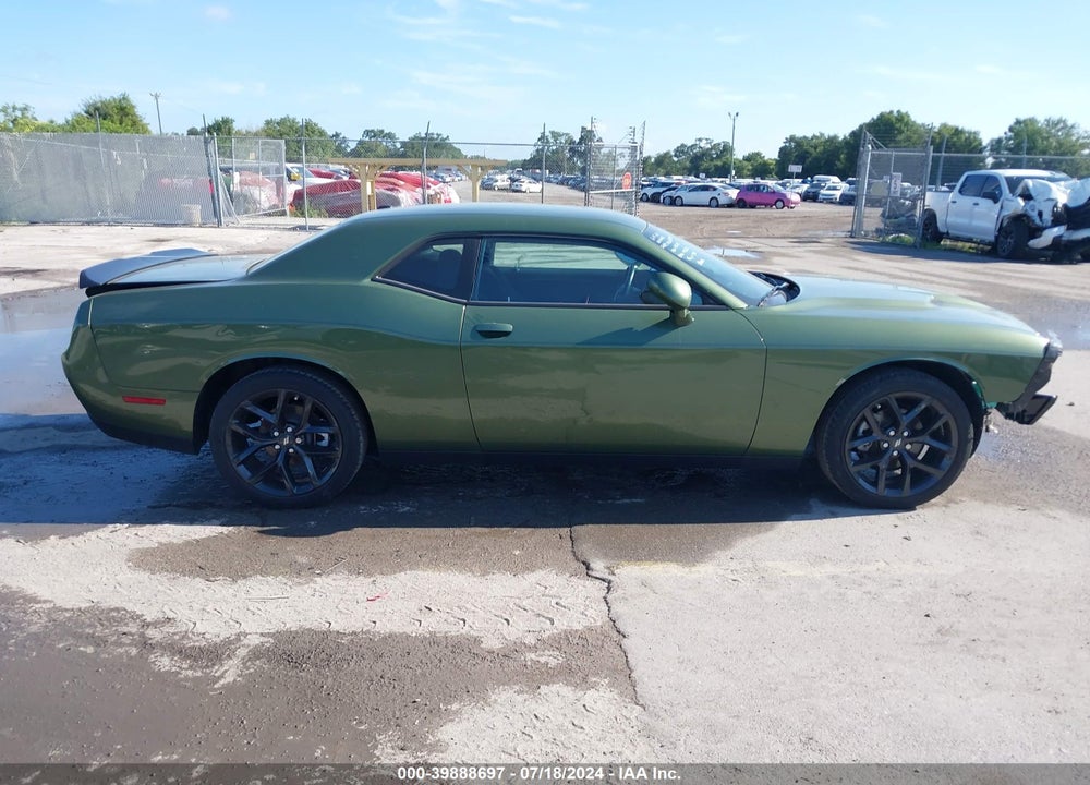 2022 DODGE CHALLENGER SXT VIN: 2C3CDZAG7NH151295