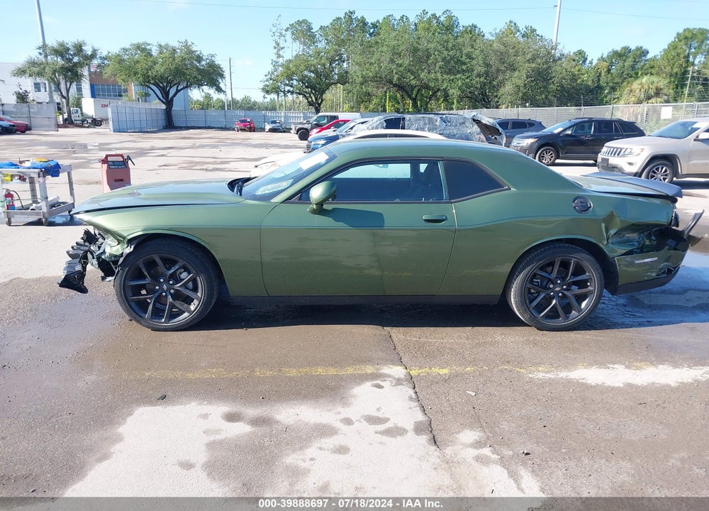 2022 DODGE CHALLENGER SXT VIN: 2C3CDZAG7NH151295