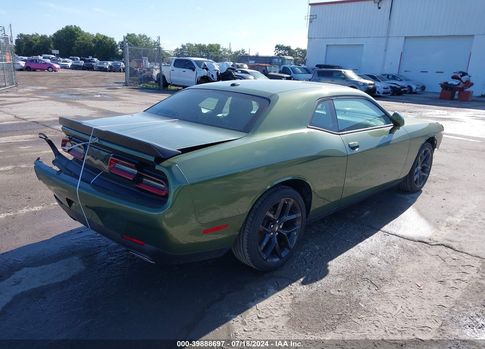 2022 DODGE CHALLENGER SXT VIN: 2C3CDZAG7NH151295