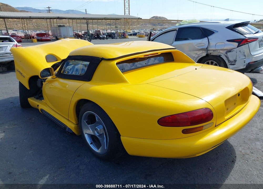 1994 DODGE VIPER RT-10 VIN: 1B3BR65E9RV102873