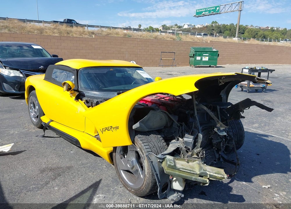 1994 DODGE VIPER RT-10 VIN: 1B3BR65E9RV102873