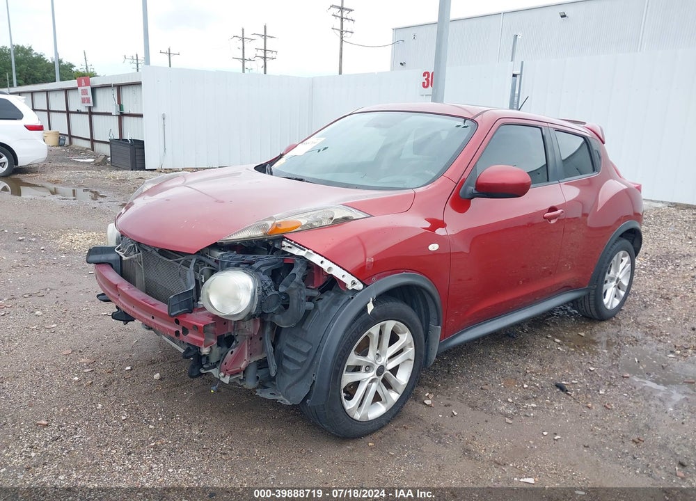 2012 NISSAN JUKE SL VIN: JN8AF5MR4CT117791