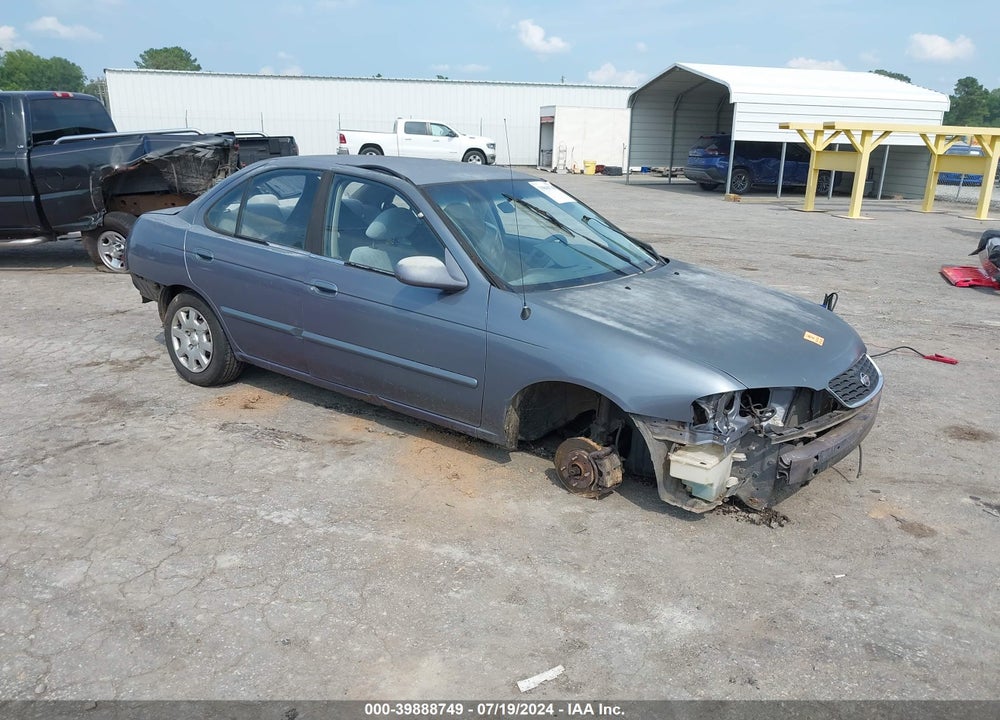 2000 NISSAN SENTRA GXE/XE VIN: 3N1CB51D2YL351662