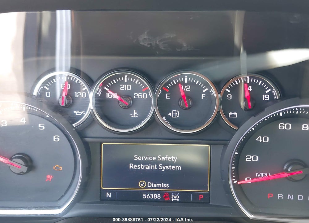 2019 CHEVROLET SILVERADO 1500 LT TRAIL BOSS VIN: 1GCPYFEDXKZ345282