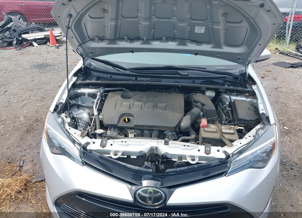 2019 TOYOTA COROLLA LE VIN: 5YFBURHE0KP918602